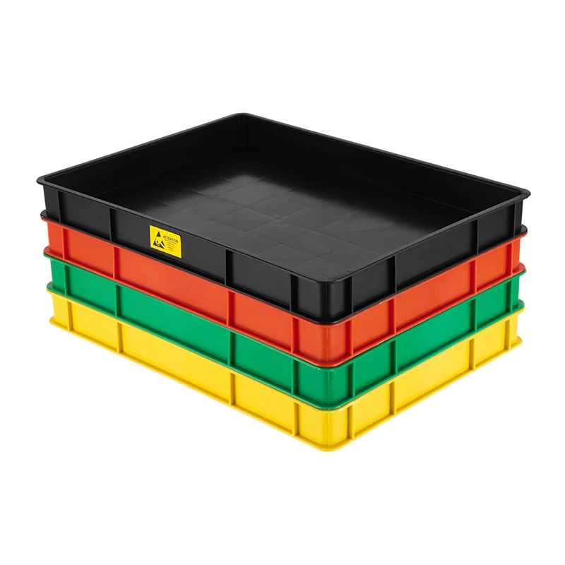 Esd Tray - အထိခိုက်မခံသောအီလက်ထရောနစ်ပစ္စည်းများအတွက်မရှိမဖြစ်လိုအပ်သောကာကွယ်မှု